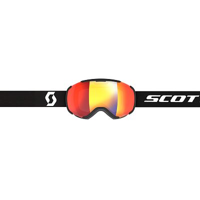 Превью Горнолыжная маска Маска горнолыжная SCOTT Faze II LS Mineral Black/White/Red Chrome (271815-7641341)